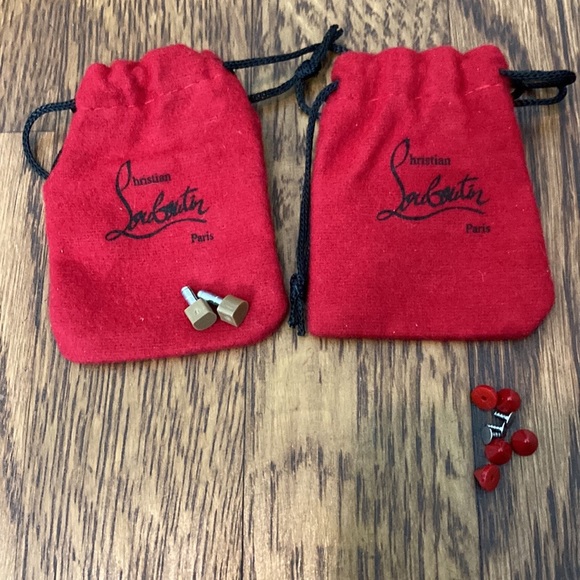 Christian Louboutin Pina spike nude heels - Picture 11 of 13